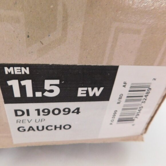 Dingo Rev-Up Gaucho Brown Leather Men's Boot Size 11.5 Wide NEW IN BOX - Picture 12 of 12